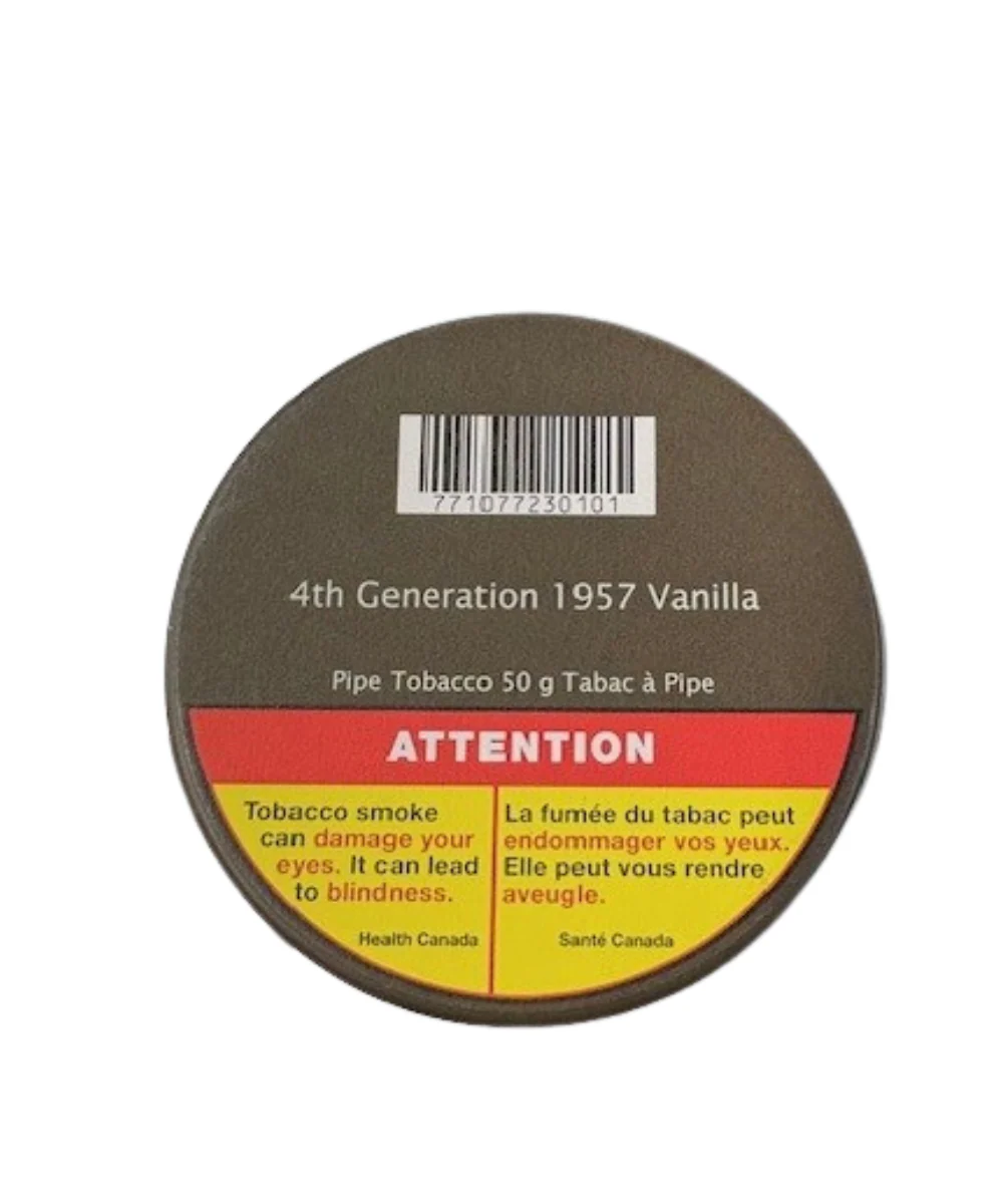 4th Generation 1957 Vanilla Pipe Tobacco 50g Tin