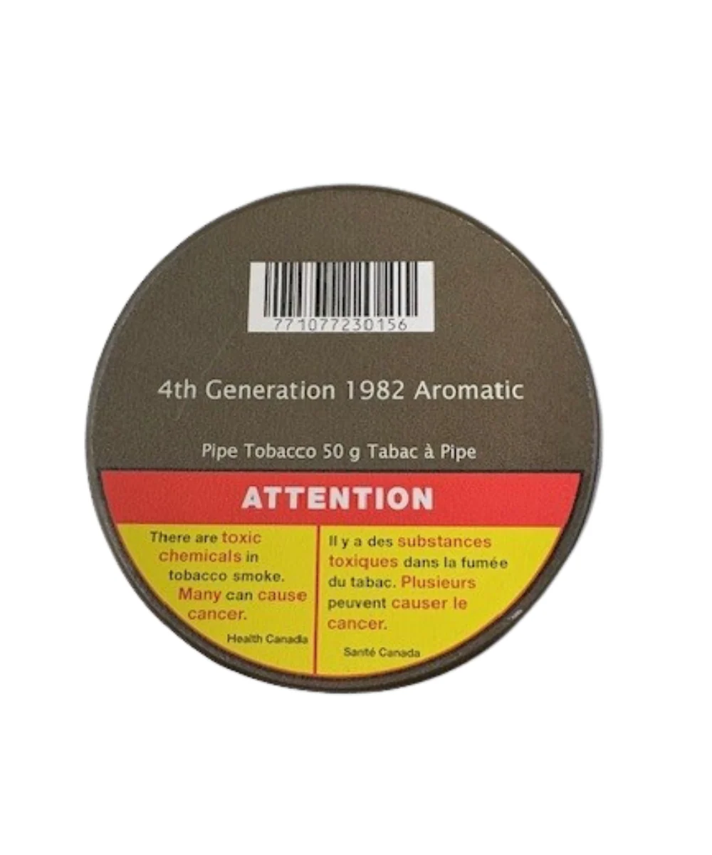 4th Generation 1982 Aromatic Pipe Tobacco 50g Tin